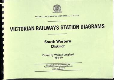 Book, Langford, Weston, Victorian Railway Station Diagrams 1956-1960 - South Western District, 1956-1960