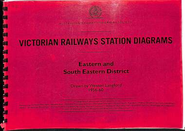 Book, Langford, Weston, Victorian Railway Station Diagrams 1956-1960 - Eastern and South Eastern District, 1956-1960