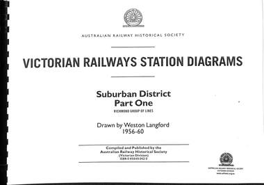 Book, Langford, Weston, Victorian Railway Station Diagrams 1956-1960 - Suburban District Part One, 1956-1960