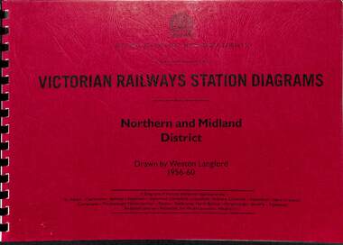 Book, Langford, Weston, Victorian Railway Station Diagrams 1956-1960 - Northern and Midland District, 1956-1960