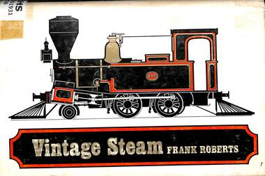Book, Roberts, Frank, Vintage Steam, 1967