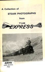 Booklet, Poulsen, Brian, A Collection of Steam Photographs from The Express, 1967