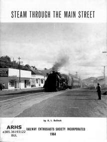 Booklet, The Railway Enthusiast's Society Incorporated, Steam Through the Karangahake, 1963