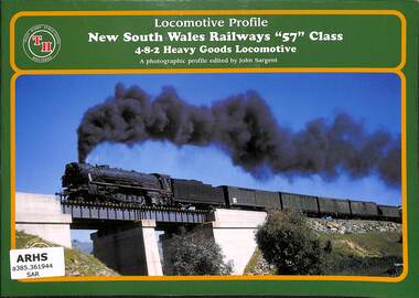 Book, Sargent, John, Locomotive Profile New South Wales Railways '57' class, 2005