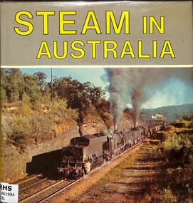 Book, Gilbertson, Colin B, Steam In Australia, 1977