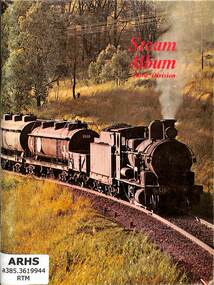 Book, The New South Wales Rail Transport Museum, Steam Album Third Division, 1973