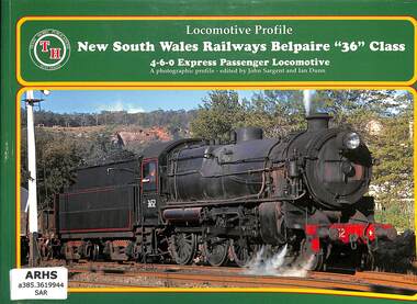 Book, Sargent, John, Locomotive Profile New South Wales Railways "36" class, 1999