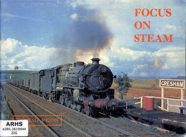 Book, Allerton, David, Focus On Steam, 1973