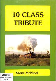 Book, McNicol, Steve, 10 Class Tribute, 1983