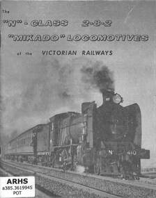 Book, Potts, Don, N Class 2-8-2 Mikado Locomotive of the Victorian Railways, 1966