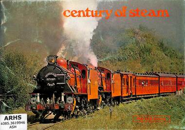 Book, Zig Zag Press, Century of Steam, 1971