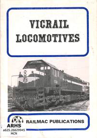 Booklet, McNicol, Steve, Vicrail Locomotives, 1981