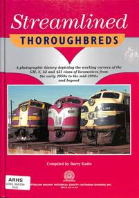 Book, Eadie, Barry, Streamlined Thoroughbreds, 2004