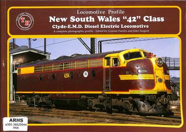 Book, Sargent, John, Locomotive Profile New South Wales Railways 42 Class, 2000