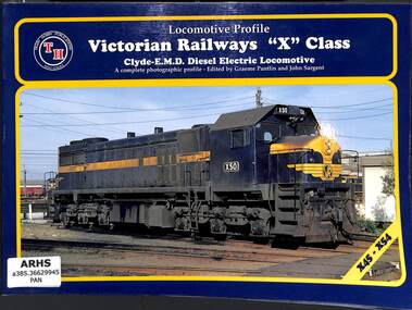 Book, Train Hobby Publications, Locomotive Profile Victorian Railways X Class X45-54, 1999
