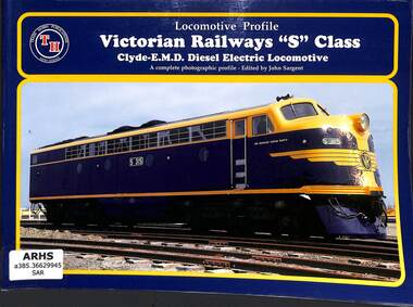 Book, Sargent, John, Locomotive Profile Victorian Railways S Class, 1999