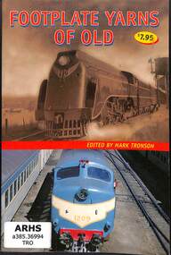 Book, Tronson, Mark, Footplate Yarns of Old, 1997