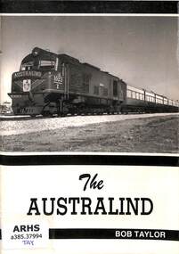 Booklet, Australian Railway Historical Society (W.A. Division Inc.), The Australind, 1987