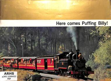 Booklet, The Puffing Billy Preservation Society, Here Comes Puffing Billy