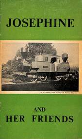 Booklet, New Zealand Railway and Locomotive Society, Josephine and Her Friends