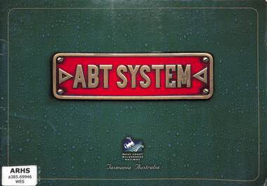 Book, West Coast Wilderness Railway, Abt System, 2002