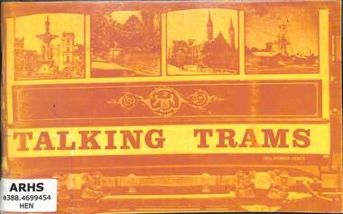 Book, Hente, Jane-Werner, Bendigo's talking trams : present, past and future, 1973