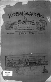 Booklet, McCauley, Paul, Kat-Can-Kal-Aug-Ood Gazette, 1917