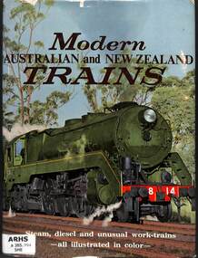 Book, Shennen, Frank, Modern Australian and New Zealand Trains, 1960s