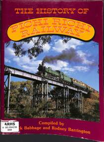 Book, Babbage, Jack, The History of Pichi Richi Railway, 1984