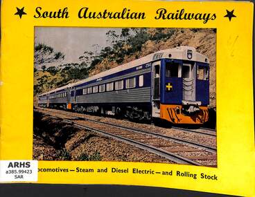 Book, South Australian Railways, South Australian Railways: Locomotives - Steam and Diesel Electric - and Rolling Stock 2nd edition