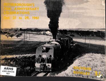 Book, Peterborough's 75th Anniversary Celebrations Oct. 21 to 29, 1961, 1961