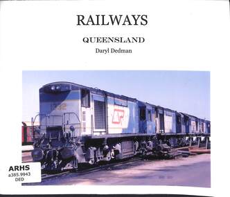 Book, Dedman, Daryl, Railways Queensland, 2010