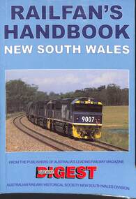 Book, McKillop, Robert F, Railfan's Handbook: New South Wales, 1998