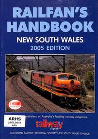 Book, McKillop, Robert F, Railfan's Handbook New South Wales 2005 Edition, 2005
