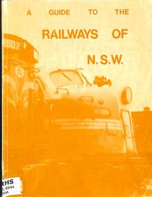 Book, Sharp, Stuart, A Guide to the Railways of N.S.W, 1979