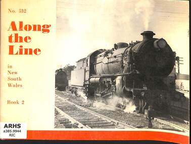 Book, Traction Publications, Along the Line in New South Wales Book 2, 1973