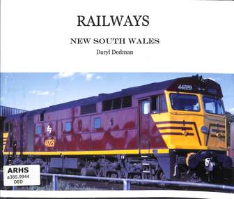 Book, Dedman, Daryl, Railways New South Wales, 2009
