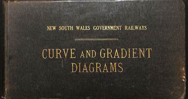 Book, New South Wales Government Railways, New South Wales Government Railways Curve and Gradient Diagrams