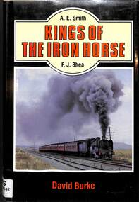 Book, Burke, David, Kings of the Iron Horse, 1985