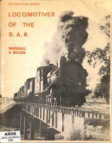 Book, Marshall, Barry et al, Locomotives of the S.A.R, 1972