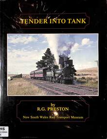 Book, Preston, R.G, Tender Into Tank - Revised edition, 1984