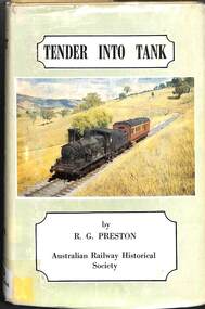 Book, Preston, R.G, Tender Into Tank, 1970