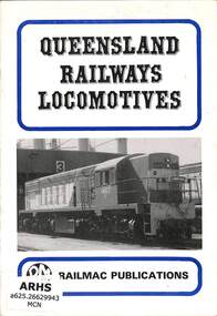 Book, McNicol, Steve, Queensland Railways Locomotives, 1981