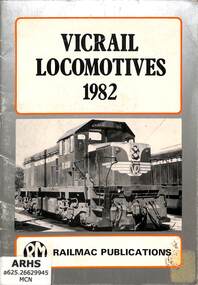 Booklet, McNicol, Steve, Vicrail Locomotives 1982, 1982