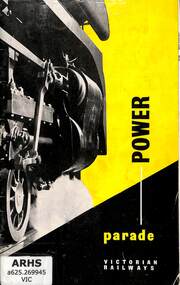Book, Victorian Railways, Power Parade Victorian Railways, 1953