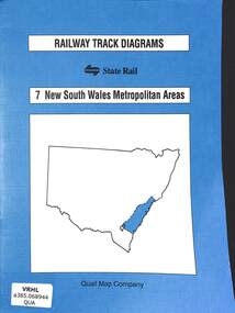 Book, Yonge, John, Railway Track Diagrams 7 - New South Wales Metropolitan Areas, 1998