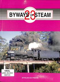 Book, Love, Ray, Byways of Steam 23, 2004