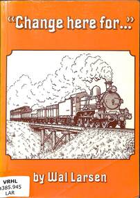 Book, Larsen, Wal, Change here for