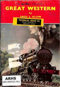 Book, Allen, Cecil J, Great Western, 1978
