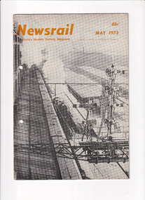 Journal - Newsrail May 1973, Unattributed, Special trains for the 1973 Eucharistic Congress. Test run for R707, 1973